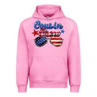 Fuchsia Pink cousin crew Urban Hoodie - Zillion Design Studio