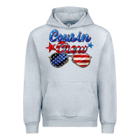 Heather Grey cousin crew Urban Hoodie - Zillion Design Studio