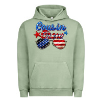 Pigment Oil Green cousin crew Urban Hoodie - Zillion Design Studio