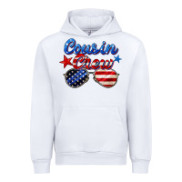 White cousin crew Urban Hoodie - Zillion Design Studio