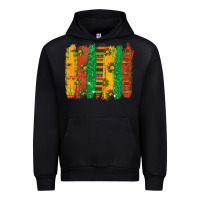 Black black history brushstroke Urban Hoodie - texasbilliewilder