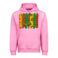 Fuchsia Pink black history brushstroke Urban Hoodie - texasbilliewilder