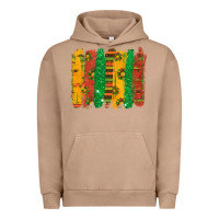 Pigment Burro black history brushstroke Urban Hoodie - texasbilliewilder