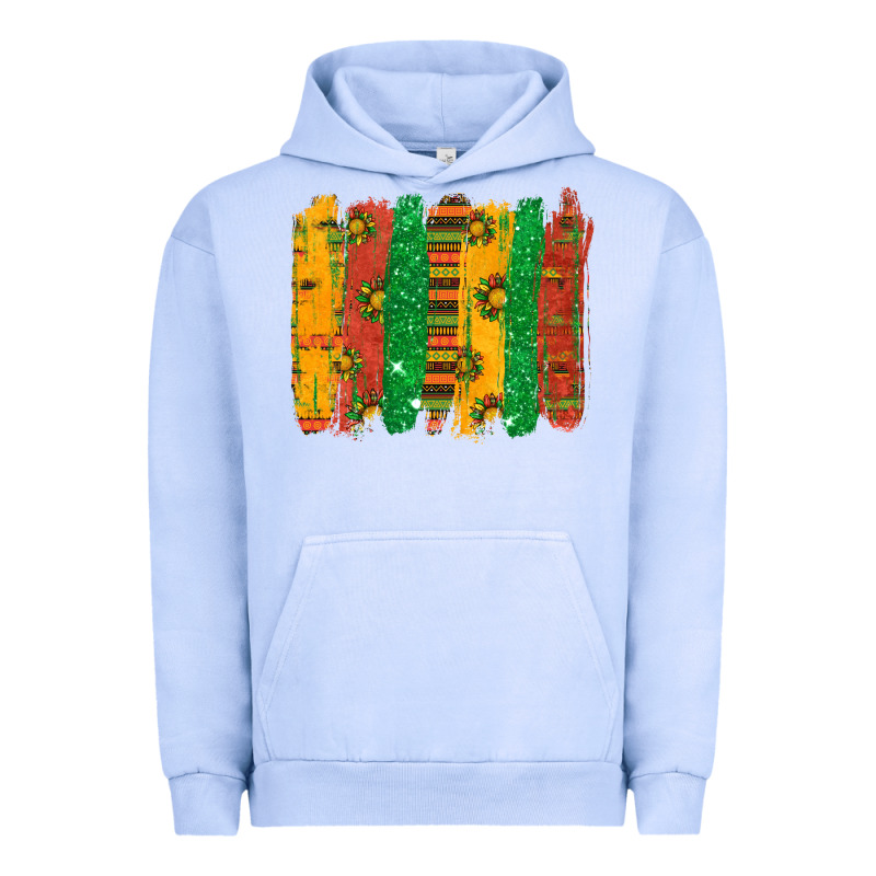 Black History Brushstroke Urban Hoodie by texasbilliewilder | Teevron