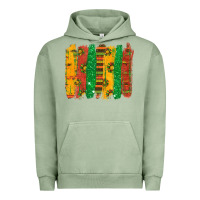 Pigment Oil Green black history brushstroke Urban Hoodie - texasbilliewilder