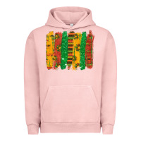 Pigment Salmon black history brushstroke Urban Hoodie - texasbilliewilder