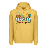 Antique Gold western teacher squad Premium Hoodie - texasbilliewilder