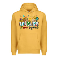 Mustard western teacher squad Premium Hoodie - texasbilliewilder