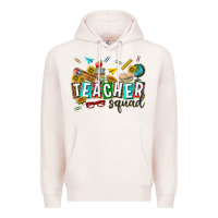 Pale Pink western teacher squad Premium Hoodie - texasbilliewilder