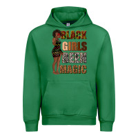 Emerald black girls been magic Urban Hoodie - texasbilliewilder