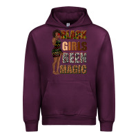 Mauve Wine black girls been magic Urban Hoodie - texasbilliewilder