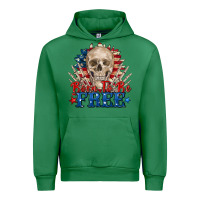 Emerald born to be free skeleton Urban Hoodie - Zillion Design Studio