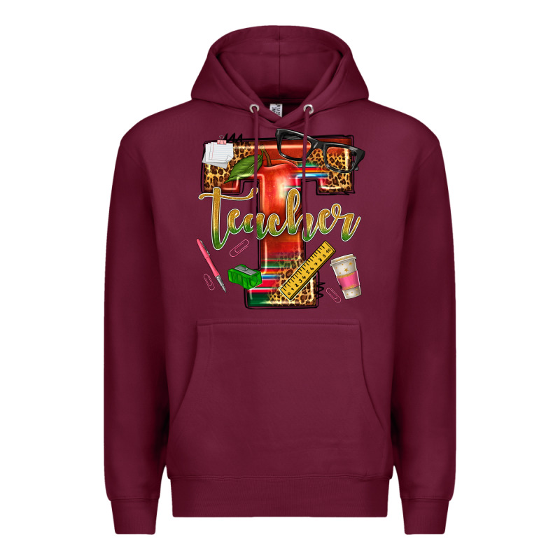 Western Teacher Premium Hoodie by texasbilliewilder | Teevron