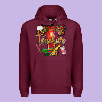 Western Teacher Premium Hoodie Designed By Texasbilliewilder