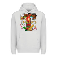 Dove Grey western teacher Premium Hoodie - texasbilliewilder