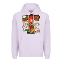 Lilac western teacher Premium Hoodie - texasbilliewilder
