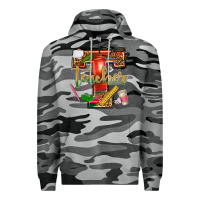 Slate Camo western teacher Premium Hoodie - texasbilliewilder