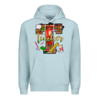 Blue Mist western teacher Premium Hoodie - texasbilliewilder