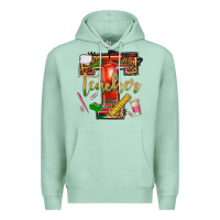 Seafoam western teacher Premium Hoodie - texasbilliewilder