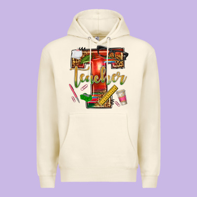 Western Teacher Premium Hoodie Designed By Texasbilliewilder