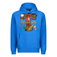True Royal western teacher Premium Hoodie - texasbilliewilder