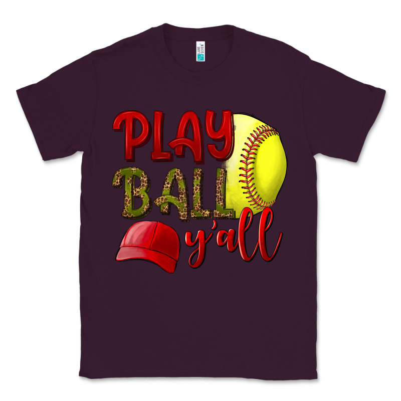 Play Ball Y'all Softball Classic Tee by BundleAndBundleShop | Teevron