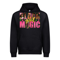 Black black girl magic with afro black women Urban Hoodie - texasbilliewilder