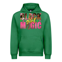 Emerald black girl magic with afro black women Urban Hoodie - texasbilliewilder