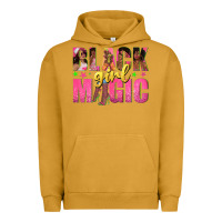 Pigment Peanut Butter black girl magic with afro black women Urban Hoodie - texasbilliewilder