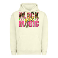 Pigment Pistachio black girl magic with afro black women Urban Hoodie - texasbilliewilder