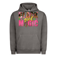 Pigment Tornado black girl magic with afro black women Urban Hoodie - texasbilliewilder