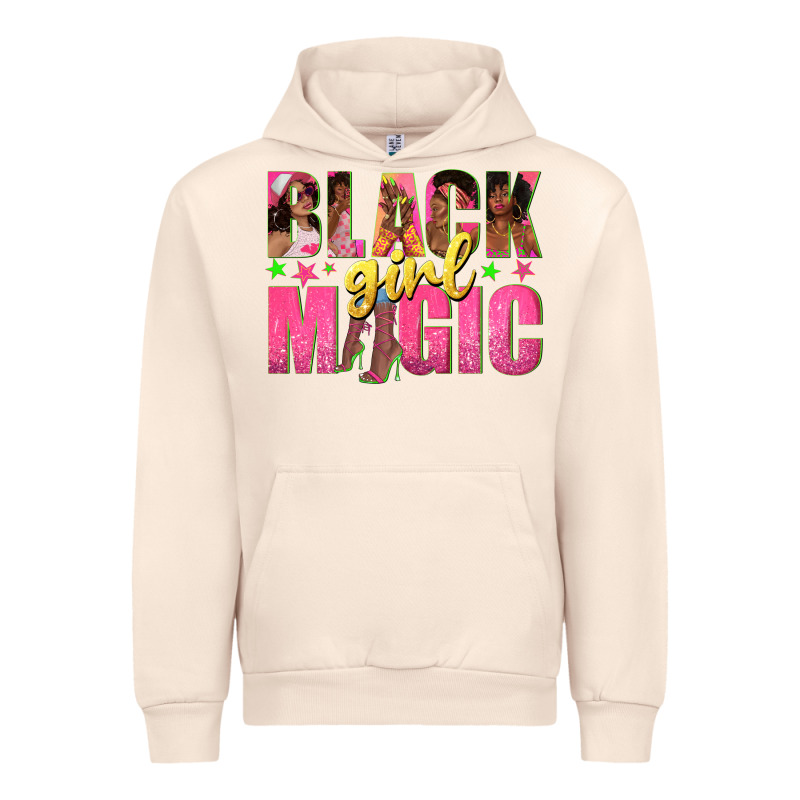 Black Girl Magic With Afro Black Women Urban Hoodie by texasbilliewilder | Teevron