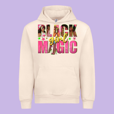 Urban Hoodie black girl magic with afro black women