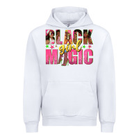 White black girl magic with afro black women Urban Hoodie - texasbilliewilder