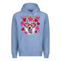 Valentine's Day  White Shepherd Premium Hoodie | Teevron