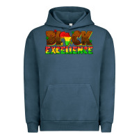 Pigment Midnight Navy black excellence juneteenth Urban Hoodie - texasbilliewilder