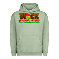 Pigment Oil Green black excellence juneteenth Urban Hoodie - texasbilliewilder