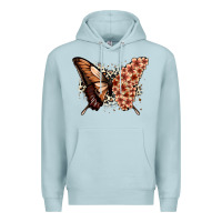 Blue Mist melanin  butterfly Premium Hoodie - Zillion Design Studio