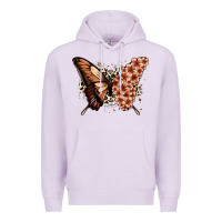 Lilac melanin  butterfly Premium Hoodie - Zillion Design Studio