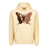 Pina Colada melanin  butterfly Premium Hoodie - Zillion Design Studio