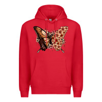Red melanin  butterfly Premium Hoodie - Zillion Design Studio