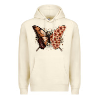 Sandshell melanin  butterfly Premium Hoodie - Zillion Design Studio