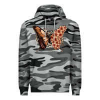 Slate Camo melanin  butterfly Premium Hoodie - Zillion Design Studio