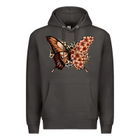 Smoke melanin  butterfly Premium Hoodie - Zillion Design Studio