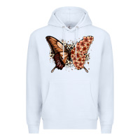White melanin  butterfly Premium Hoodie - Zillion Design Studio