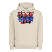 Pigment French Oak boom boom baby Urban Hoodie - Zillion Design Studio