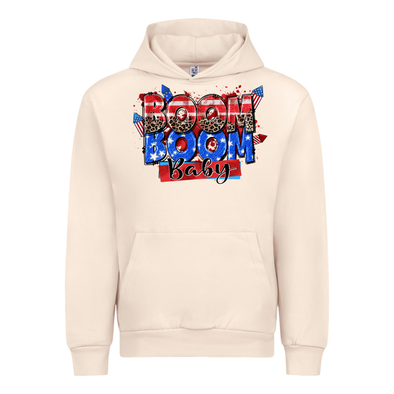 Boom Boom Baby Urban Hoodie by Zillion Design Studio | Teevron