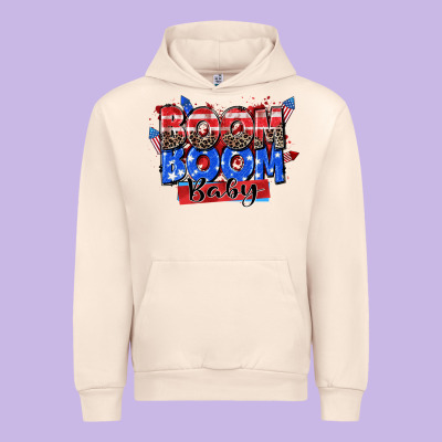 Boom Boom Baby Urban Hoodie Designed By Zillion Design Studio