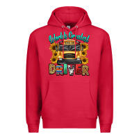 Cardinal worlds greatest school bus driver Premium Hoodie - texasbilliewilder