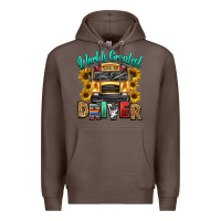 Coffee worlds greatest school bus driver Premium Hoodie - texasbilliewilder